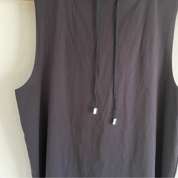 Wolford Black Pure Hooded Top Sleeveless Size XS - Picture 9 of 14
